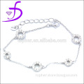 2014 fashion China wholesale 925 silver cz bracelet